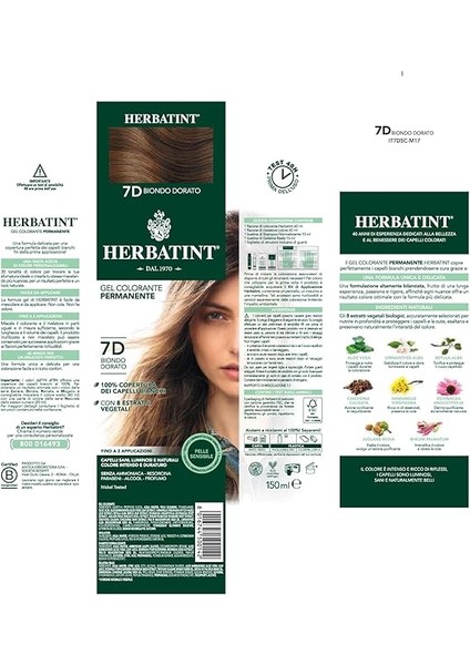 7d Blond Dore Altın Sarısı Saç Boyası, 135 ml indirimleri