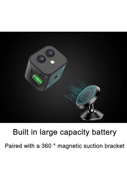 Wifi Kamera Kablosuz Monitör Kamera Çift Lens 170 ° Geniş Açılı Uygulama Uzaktan Iki Yollu Intercom Bataryalı Magnetic Kablosuz Kamera Ev Ofis Açık Iç Mekan indirimleri
