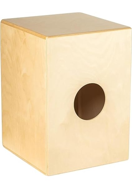 Percussion Jam Cajon Instrument/trommel Für Kinder Und Erwachsene - Trommelkiste (Drumbox) Mit Snare Teppich - Kein Cajon Bausatz - Almond Birch Frontplatte (JC50AB) fiyatları