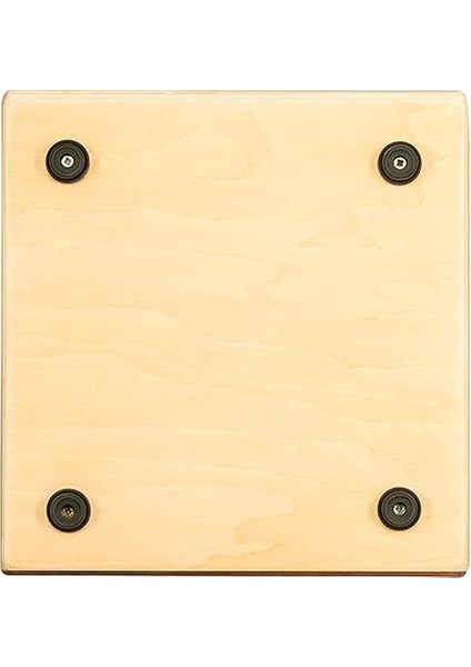 Percussion Jam Cajon Instrument/trommel Für Kinder Und Erwachsene - Trommelkiste (Drumbox) Mit Snare Teppich - Kein Cajon Bausatz - Almond Birch Frontplatte (JC50AB) indirimleri