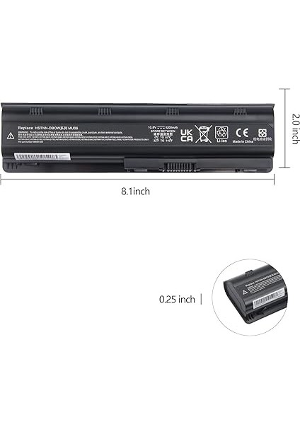 MU06 MU09 593553-001 Notebook Pil Hp G62 G42 586028-341 588178-141 WD548AA WD549AA 593562-001 584037-001 CQ58 Pavilion Dv6 Dv7 DVG62 G72 G6 G7 G56 Dm4 HSTNN-LBUB0W 【10,8 V/5200 Mah】 indirimleri