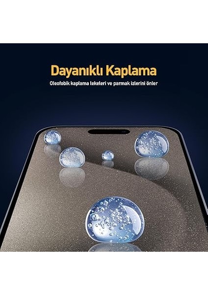 Labs iPhone 15 Serisi ile Uyumlu 5d Easyfit 2 Adet Kolay Uygulama Aparatlı Ekran Koruyucu Temperli Cam (Iphone 15 Pro Max) indirimleri
