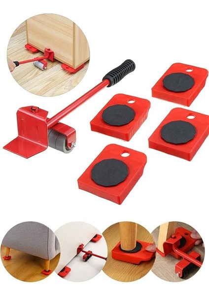 Tekerlekli Mobilya Beyaz Eşya Buzdolabı Taşıma Mobilya Kaydırma Aparatı 150KG Dayanıklı