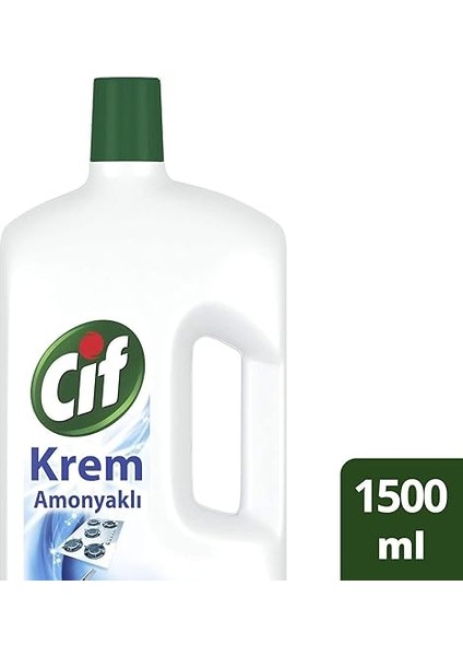 Krem Yeni Nesil Yüzey Temizleyici Amonyak 1500 ml fiyatları