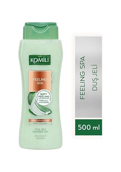 1878 Feeling Spa Adaçayı Duş Jeli - Yoğun Nemlendirme - Vegan - 500 ml modelleri