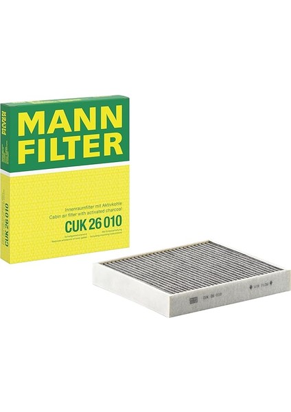 Karbonlu Kabin Filtresi Cuk 26 010 (Vw Group)