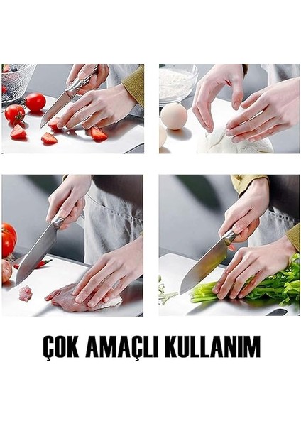 Kesme Tahtası Paslanmaz Çelik 304 Kalite Metal Kesme Tahtası Hijyenik ve Dayanıklı Kolay Temizlenebilir Kaliteli Kesim modelleri