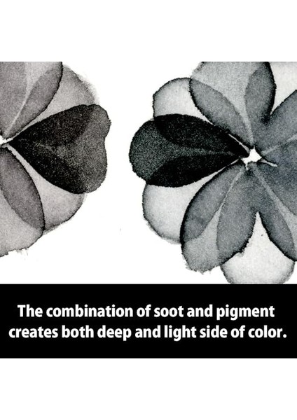 Gansai Tambi Sumı Renkleri, 6 Renk Seti, Suluboya Boya Seti, Kaligrafi, Illüstrasyonlar, Fırça Yazıları, Fineart ve Daha Fazlası Için Ideal, Siyah Sumi Mürekkep Rengi, Japonya'da Üretilmiştir modelleri