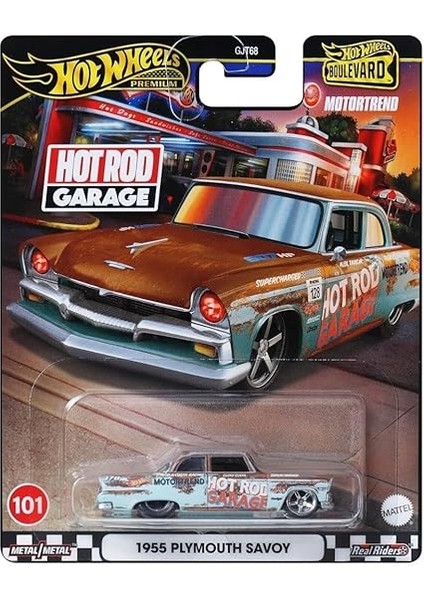Wheels Boulevard Premium Araçlar GJT68 - HRT58 1955 Plymouth Savoy indirimleri