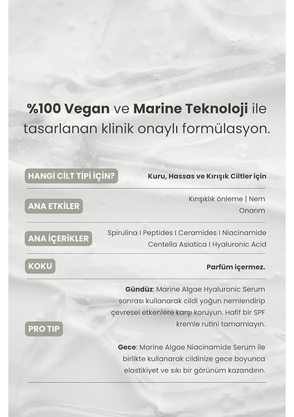 Professional Marine Peptide, Ultra Nemlendirme ve Onarım Yüz Kremi, 50 ml fırsatları