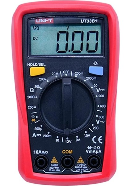 UT33D+ 600V 10A Dijital Multimetre modelleri