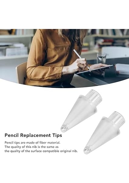 2 Adet M-Pencil Ipuçları, M-Pencil 2. Nesil Için Yedek Ipuçları, Yüksek Hassasiyet Hazretleri CD54 Nib Dokunmatik Kalem Ipuçları (Şeffaf) fırsatları