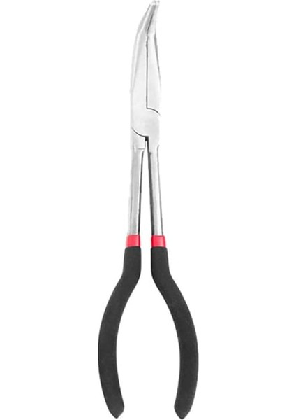 90 Derece Eğimli Başlıklı 11'' Ekstra Uzun Uzanmalı Kargaburun, Kaymaz Saplı 280 mm Uzun Kargaburun