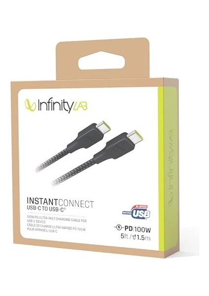 By Harman - Instantconnect Kablo Usb-C Usb-C,siyah,1.5m indirimleri