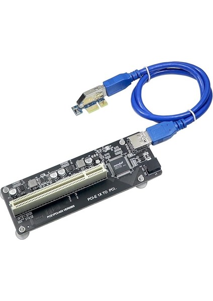 - Pcı Adaptör Kartı, Pcı Express X1 - Pcı Dönüştürücü, Masaüstü Ses Kartı Için Usb3.0 Kablolu Pcı-E Genişletme Kartı