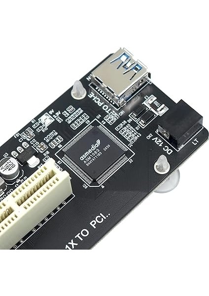 - Pcı Adaptör Kartı, Pcı Express X1 - Pcı Dönüştürücü, Masaüstü Ses Kartı Için Usb3.0 Kablolu Pcı-E Genişletme Kartı indirimleri