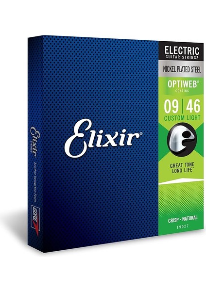 19027 Optiweb Custom Light Elektro Gitar Teli (9-46)