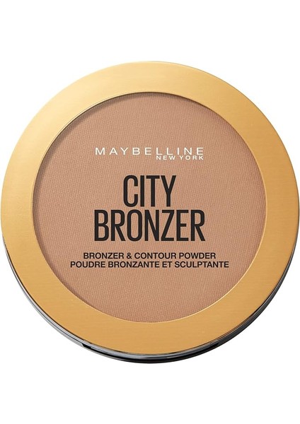 New York City Bronze Bronzlaştırıcı &amp; Kontür Pudrası - 300 Deep Cool (Koyu, Soğuk Ton)