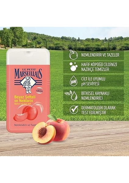 Petit Marseillais Duş Jeli Şeftali ve Nektarin (250 Ml) fırsatları