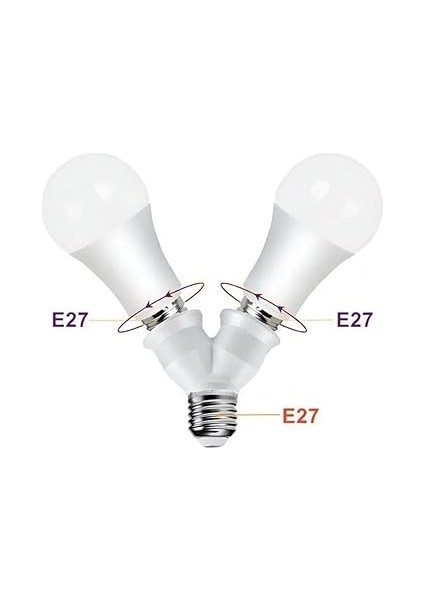 Duy Çoğaltıcı (Tek Duydan Çift E27 Lamba Bağlantısı) modelleri