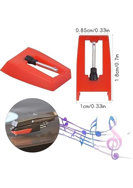 Pikap Için 4 Adet Yedek Iğne, Pikap Iğnesi, Elmas Stylus Yedek, Yedek Iğne, Çoğu Pikap Için Fonograf, Vinil, Ses Pikap Iğnesi fiyatları
