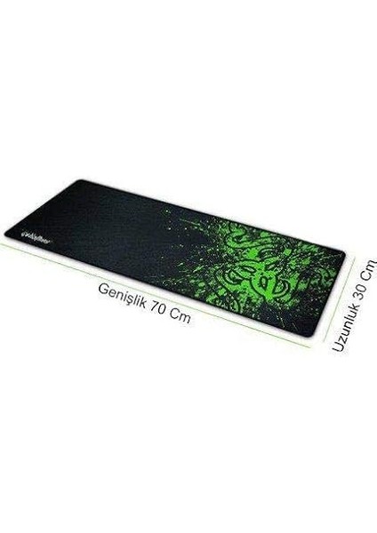 Razer 1 Desenli Oyuncu Mouse Pad 70X30 cm Kaymaz Dikişli modelleri