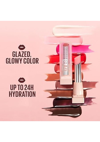 New York Lifter Glaze Shea Yağı ve Hyalüronik Asit Içeren Renkli Dudak Balmı - 02 Pink Drip modelleri
