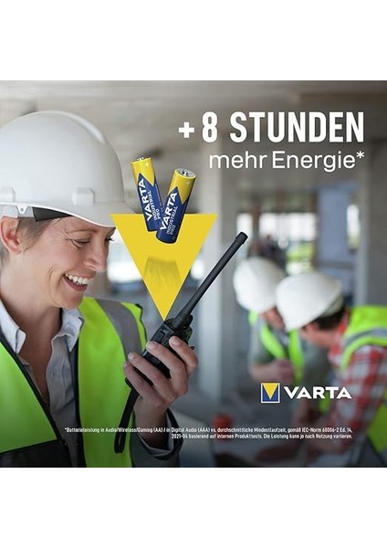 Industrial Batterie Aa Mignon Alkaline Batterien Lr6, Umweltschonende Verpackung (40ER Pack) indirimleri