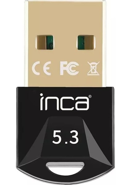 IBT-503T Mını USB Dongle Bluetooth 5.3 Adaptör,gelişmiş Bluetooth Edr,veri Aktarım 3 Mbps,iletim Mesafesi 20 Mt, 2.4ghz