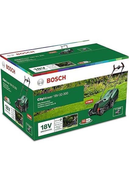 Citymower 18V-32-300 (Bt) modelleri