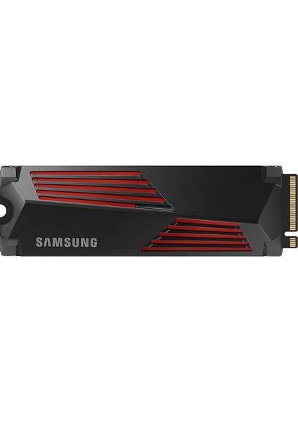 990 Pro Heatsink M.2 Nvme SSD (MZ-V9P1T0CW), 1 Tb, Pcıe 4.0, 7.450 Mb/s Okuma, 6.900 Mb/s Yazma, Soğutuculu SSD ve Rgb Işıklı Konsol, Oyun ve Video Düzenleme Için