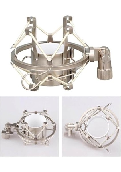 Shm-02 Pro Stüdyo Mikrofon Gri Shock Mount (Metal) fiyatları