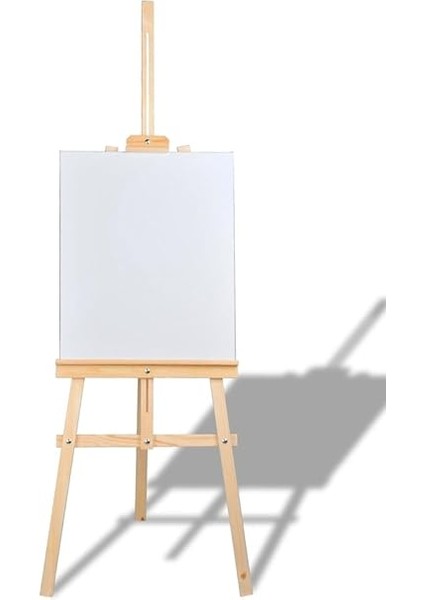 Doğal Seramik Hamuru Şövale 172 cm Ahşap Resim Şovalesi Ressam Sehpası Ayarlanabilir fırsatları