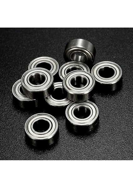 Magnet 5 Adet 608ZZ Rulman - Metal Mühürlü Çok Amaçlı Bilye Rulman - 8X22X7 Ölçülerinde