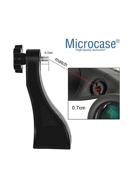 Dürbünü Tripoda Bağlamak Için Dürbün ve Tripod Bağlantı Adaptörü - AL2515 Siyah fırsatları