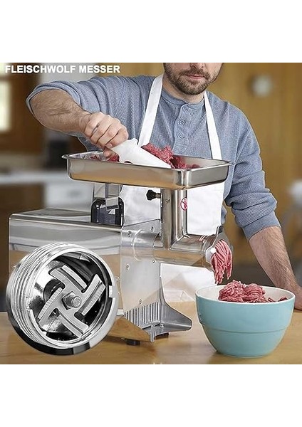 Kıyma Makinesi Bıçağı, 2 Adet Kıyma Makinesi Kesici, Paslanmaz Çelik Kıyma Makinesi Bıçağı, Et Değirmeni Aksesuarı, Mikser ve Doğrayıcı Için, 5# fiyatları