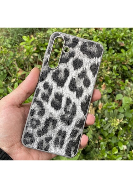 Samsung Galaxy A16 Kılıf Leopar Desenli Içi Kadife Kapak