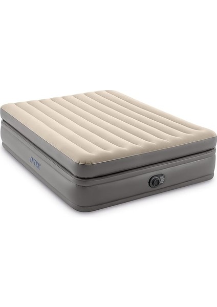 Queen Comfort Elevated Yüksek Şişme Yatak, Fiber-Tech Rp