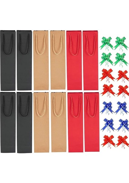 Şarap Torbaları, 12PCS Craft Bags, Wine Bag