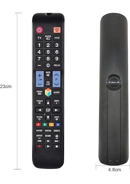 Yedek Uzaktan Kumanda AA59-00582A AA59-00638A Tüm Samsung 3D LCD LED Akıllı Tv'ler Için Uygundur - Kurulum Gerektirmez Tv Evrensel Uzaktan Kumanda BN59-01198Q AA59-00581A AA59-00638A indirimleri