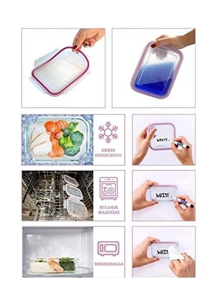 Glasslock Kare Cam Kavanoz 1500 ml fırsatları