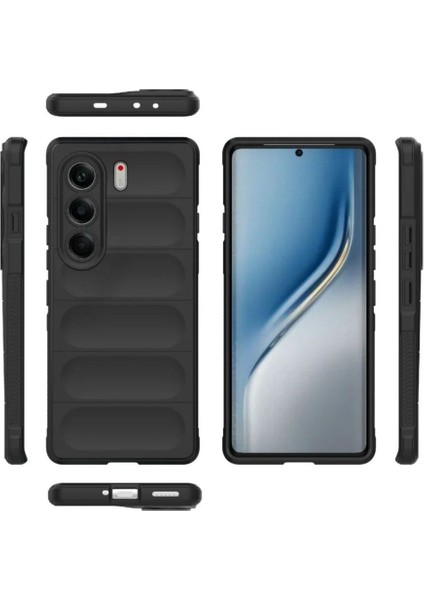 Tecno Camon 40 Pro 5g Cm7 Uyumlu Silikon Kılıf - Kamera Korumalı Esnek Yeni Nesil Airbag Kapak - Yeşil fiyatları