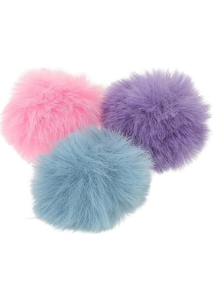 3 Adet Yaka Mikrofonu Rüzgarlığı: 0,5-1,2 cm Kablosuz Yaka Mikrofonları Için Minyatür Tüylü - Düğün Videografçıları ve Haber Muhabirleri Için Rüzgarlık