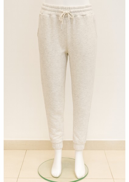 3iplik Şardonlu Kışlık Lastilkli Paça Kadın Eşofman Altı modelleri