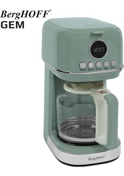 Gem Retro 15 Bardak Mint Yeşil Filtre Kahve Makinesi fiyatları