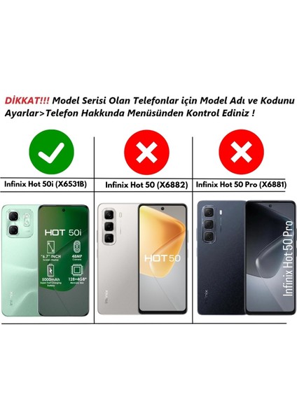Infinix Hot 50I Uyumlu Tank Kılıf Yüzüklü Standlı Extra Darbe Koruma Zırhlı Outdoor Kapak - Lacivert