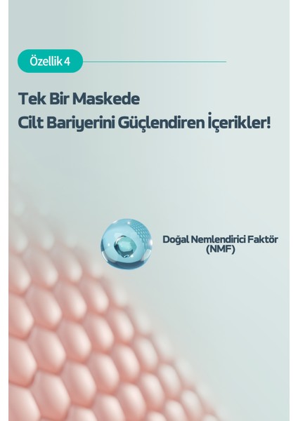 Kolajen Içeren Gözenek Sıkılaştırıcı Lamınarıa Kore Ikili Kağıt Maske