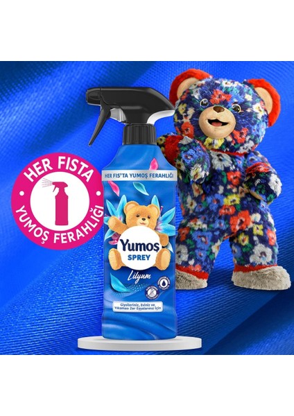 Sprey Çamaşır Parfümü 450 ml Lilyum