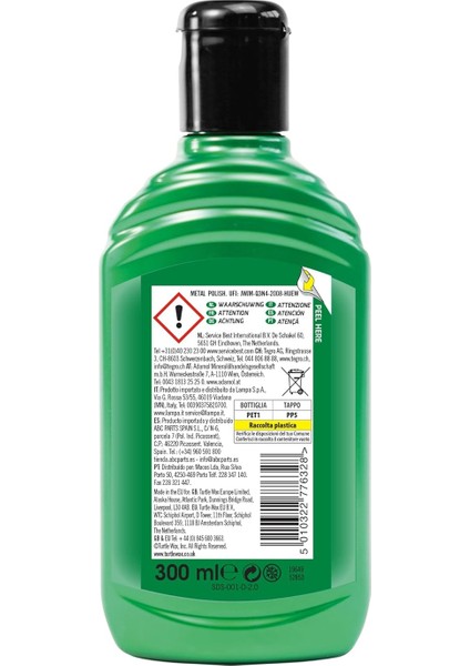 Wax Krom ve Metal PARLATICI300 ml fiyatları