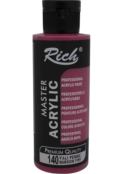 Rich Master Akrilik Boya 120 cc Yalı Pembe